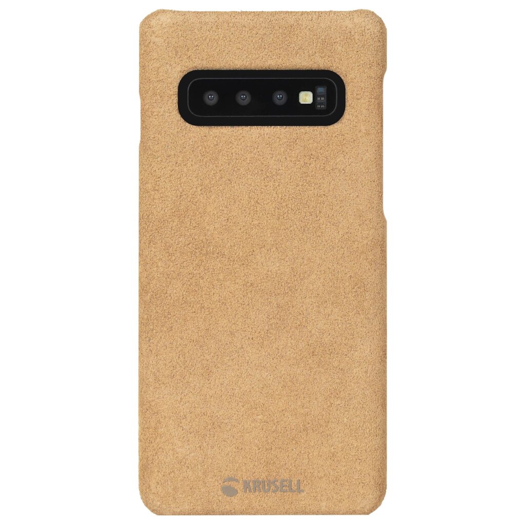 Telefoniümbris Krusell Broby Cover, sobib Samsung Galaxy S10, pruun цена и информация | Telefoni kaaned, ümbrised | kaup24.ee