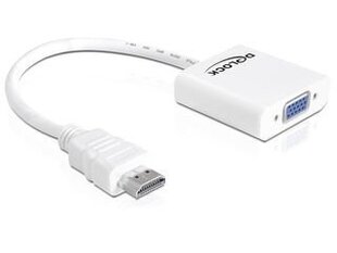 Adapter Delock HDMI(M)->VGA(F) цена и информация | Адаптеры и USB-hub | kaup24.ee