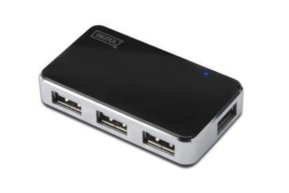 Digitus DA70220 цена и информация | USB jagajad, adapterid | kaup24.ee