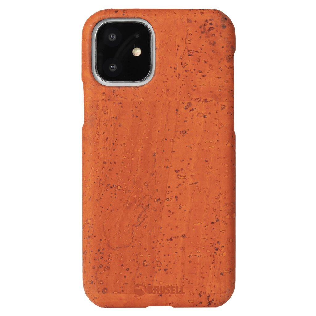 Krusell Birka Cover, Apple iPhone 11, pruun hind ja info | Telefoni kaaned, ümbrised | kaup24.ee