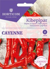 Перец стручковый Cayenne 0,1 г цена и информация | Семена овощей, ягод | kaup24.ee