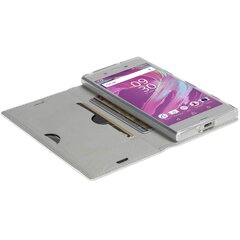 Telefoniümbris Krusell Malmo 4 Card FolioCase telefonile Sony Xperia XA1, valge цена и информация | Чехлы для телефонов | kaup24.ee