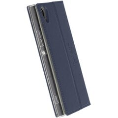 Telefoniümbris Krusell Malmo 4 Card FolioCase telefonile Sony Xperia XA1, sinine hind ja info | Telefoni kaaned, ümbrised | kaup24.ee