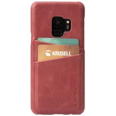 Telefoniümbris Krusell Sunne 2 Card Cover telefonile Samsung Galaxy S9, punane hind ja info | Telefoni kaaned, ümbrised | kaup24.ee