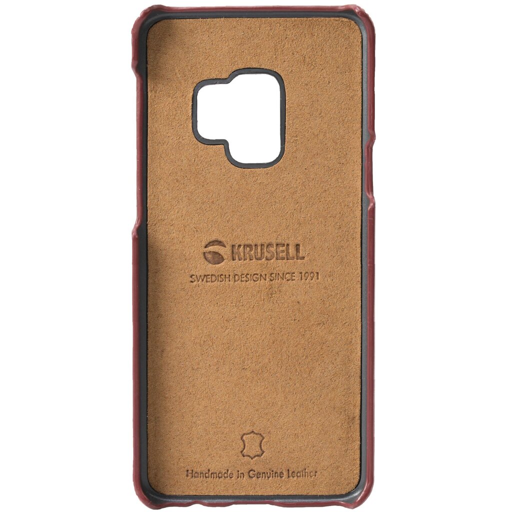 Telefoniümbris Krusell Sunne 2 Card Cover telefonile Samsung Galaxy S9, punane hind ja info | Telefoni kaaned, ümbrised | kaup24.ee