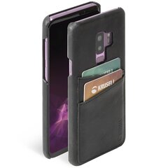 Telefoniümbris Krusell Sunne 2 Card Cover telefonile Samsung Galaxy S9+, must цена и информация | Чехлы для телефонов | kaup24.ee