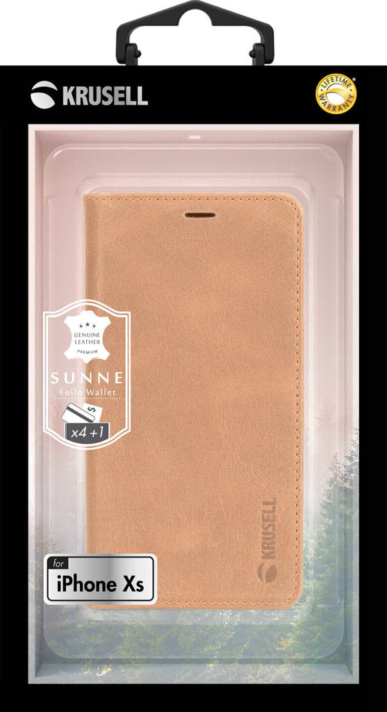 Krusell Sunne 4 Card FolioWallet hind ja info | Telefoni kaaned, ümbrised | kaup24.ee