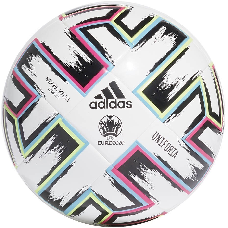 Jalgpalli pall ADIDAS EURO2020 UNIFORIA LEAGUE J290, 5 suurus hind ja info | Jalgpalli pallid | kaup24.ee