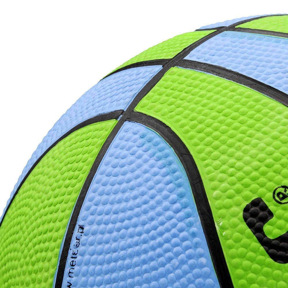 Korvpalli pall METEOR LAYUP, suurus 3, sinine/roheline цена и информация | Korvpallid | kaup24.ee