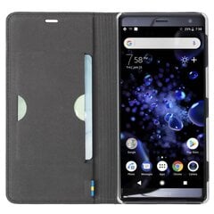 Telefoniümbris Krusell Malmo 2 Card FolioCase telefonile Sony Xperia XZ2 Premium, must цена и информация | Чехлы для телефонов | kaup24.ee