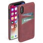 Telefoniümbris Krusell Sunne 2 Card Cover telefonile Apple iPhone XS Max, punane цена и информация | Telefoni kaaned, ümbrised | kaup24.ee