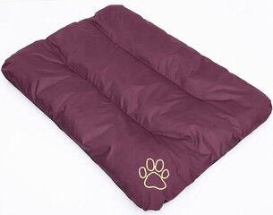 Hobbydog подушка Eco R1, 90x60x8 см, бордо цена и информация | Лежаки, домики | kaup24.ee