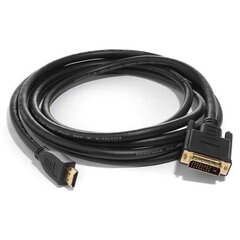 Sbox HDMI-DVI-2, HDMI - DVI (24+1) M/M, 2m цена и информация | Кабели и провода | kaup24.ee