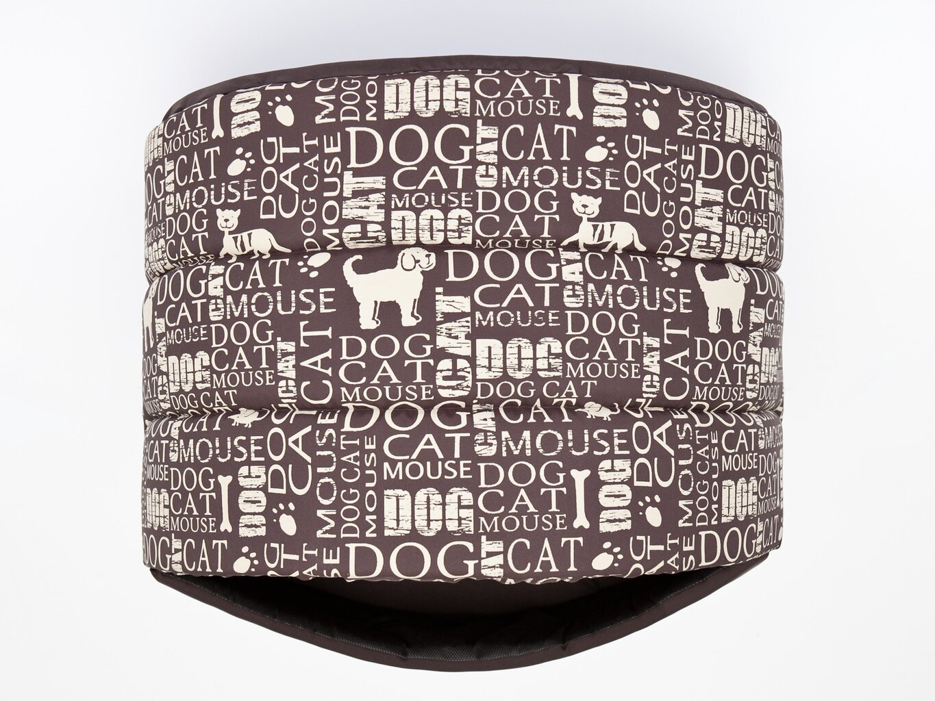 Pesa-onn Hobbydog R1, 40x33x28cm, pruun kirjadega hind ja info | Pesad, padjad | kaup24.ee