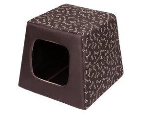 Hobbydog конура-лежак Пирамида R1, коричневая цена и информация | Лежаки, домики | kaup24.ee