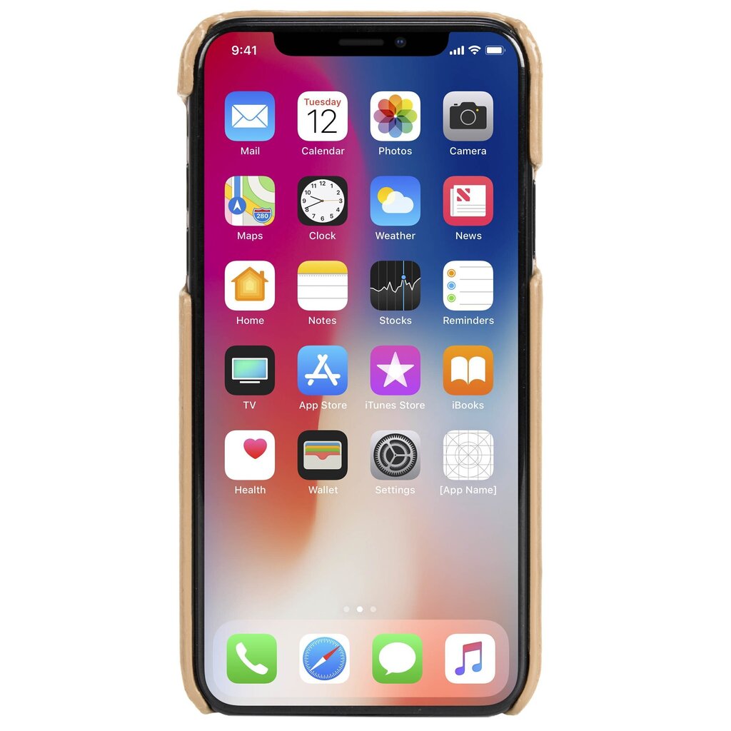 Telefoniümbris Krusell Sunne 2 Card Cover, sobib Apple iPhone X/XS, pruun цена и информация | Telefoni kaaned, ümbrised | kaup24.ee