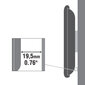 Telerikinnitus Sbox PLB-2222F, Vesa 75x75 - 200x200, 23"-43" hind ja info | Teleri seinakinnitused ja hoidjad | kaup24.ee