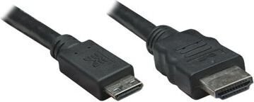 MANHATTAN MINI HDMI 19M-HDMI 19M 1.8M hind ja info | Kaablid ja juhtmed | kaup24.ee