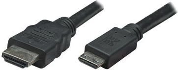 MANHATTAN MINI HDMI 19M-HDMI 19M 1.8M hind ja info | Kaablid ja juhtmed | kaup24.ee