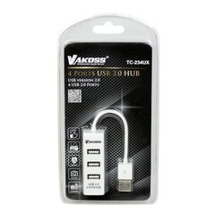 Vakoss TC-234UX цена и информация | Адаптеры и USB-hub | kaup24.ee