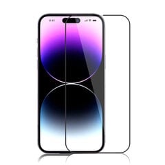 Evelatus 2.5D Полного покрытия стекло для Apple iPhone 14 / 13 / 13 Pro антистатическое/японский клей цена и информация | Защитные пленки для телефонов | kaup24.ee