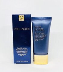 Jumestuskreem Estee Lauder Double Wear Maximum Cover SPF15 30 ml, N1 Ivory Nude hind ja info | Jumestuskreemid, puudrid | kaup24.ee