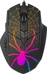 Arvutihiir juhtmega Tracer Black Widow, RGB valgustus цена и информация | Клавиатуры | kaup24.ee