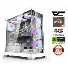 MULTI GAMING Ryzen 9 7900 64GB 1TB SSD RTX 4070 12GB NoOS hind ja info | Lauaarvutid | kaup24.ee