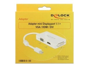 Delock 62630 цена и информация | Адаптеры и USB-hub | kaup24.ee