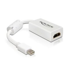 Delock Adapter mini Displayport 1.1 male > HDMI female 4K Passive белый цена и информация | Адаптеры и USB-hub | kaup24.ee