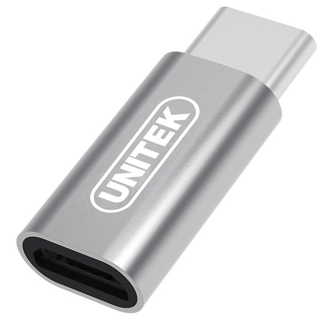 Unitek Adapter Usb type-C - Micro Usb, Y-A027AGY hind ja info | USB jagajad, adapterid | kaup24.ee