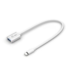 Kaabel Usb A - Usb C i-Tec C31ADA, valge hind ja info | USB jagajad, adapterid | kaup24.ee