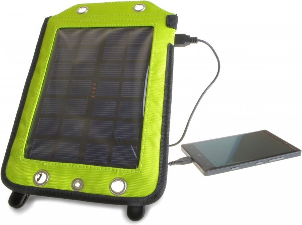 PowerNeed Sunen Solar charger 2.5W with Power Bank 3000mAh Li-Poly, black hind ja info | Akupangad | kaup24.ee