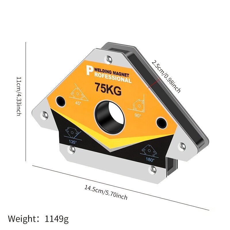 Revolutsioneerige Keevitustööd Selle Magnethoidja Mitme Nurga Tööriistaga! цена и информация | Käsitööriistad | kaup24.ee