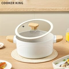 '1шт Кастрюля COOKER KING, 24см с крышкой, Не токсична' цена и информация | Столовые и кухонные приборы | kaup24.ee