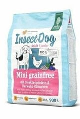 Корм Green Petfood InsectDog Mini Grainfree с курицей, 5x900 г цена и информация | Сухой корм для собак | kaup24.ee