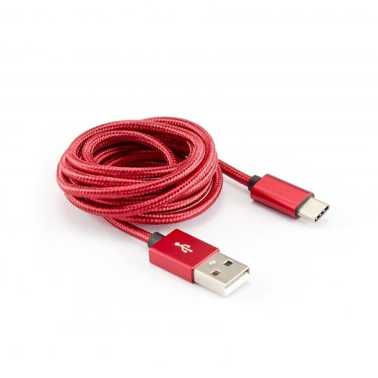 Sbox CTYPE-1.5R, USB->Type-C M/M, 1.5m hind ja info | Mobiiltelefonide kaablid | kaup24.ee