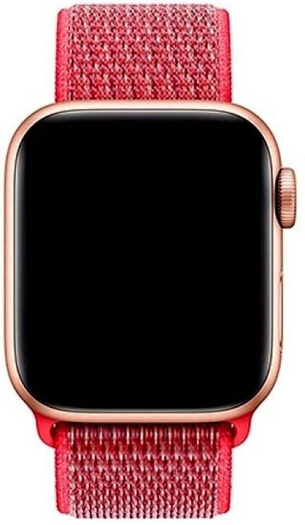 Devia Deluxe Series Sport3 Band sobib Apple Watch(44mm), Punane цена и информация | Nutikellade ja nutivõrude tarvikud | kaup24.ee