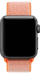 Vahetusrihm Apple Watch 44mm Devia Deluxe Series Sport3, Oranž hind ja info | Nutikellade ja nutivõrude tarvikud | kaup24.ee