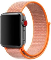 Vahetusrihm Apple Watch 44mm Devia Deluxe Series Sport3, Oranž hind ja info | Nutikellade ja nutivõrude tarvikud | kaup24.ee
