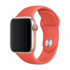 Devia Deluxe Series Sport Band Apple Watch(44mm) jaoks, punane/nektar hind ja info | Nutikellade ja nutivõrude tarvikud | kaup24.ee