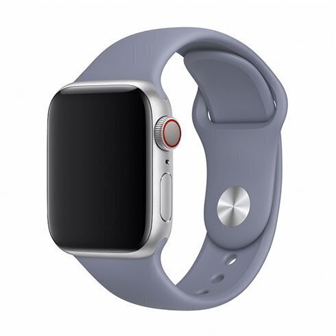 Devia Deluxe Series Sport Band Apple Watch (44mm) jaoks, lavendel/hall цена и информация | Nutikellade ja nutivõrude tarvikud | kaup24.ee