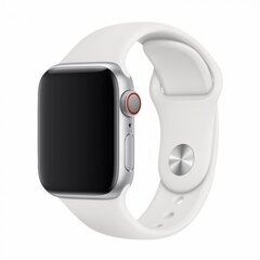 Devia Deluxe Series Sport Band Apple Watch (40mm) jaoks, Valge hind ja info | Nutikellade ja nutivõrude tarvikud | kaup24.ee