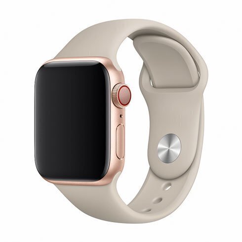 Devia Deluxe Series Sport Band sobib Apple Watch (40mm), hall (stone) hind ja info | Nutikellade ja nutivõrude tarvikud | kaup24.ee