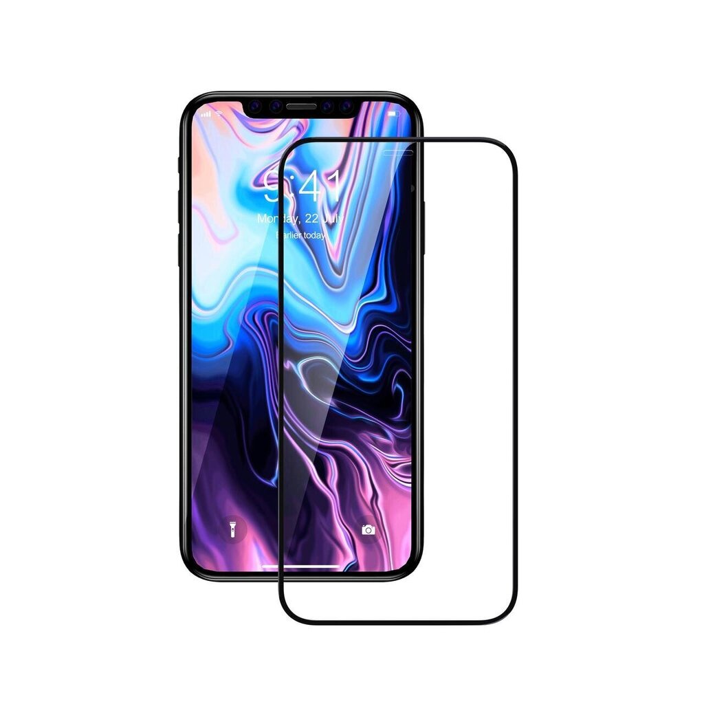 Kaitseklaas Devia Van Entire View Full telefonile iPhone 11 Pro Max цена и информация | Ekraani kaitsekiled | kaup24.ee