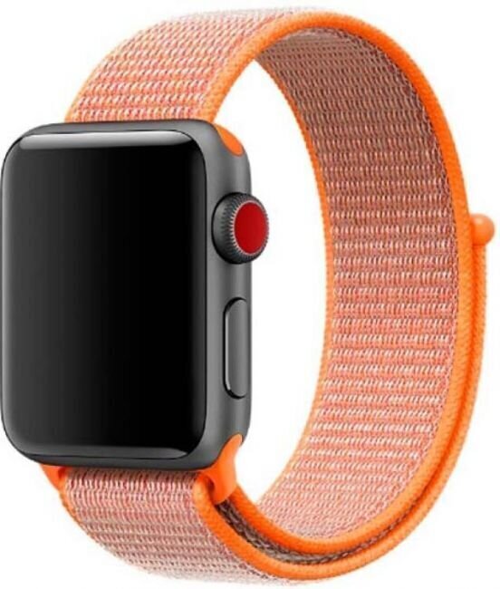 Vahetusrihm Apple Watch 40mm Devia Deluxe Series Sport3 , oranž/nektariin цена и информация | Nutikellade ja nutivõrude tarvikud | kaup24.ee