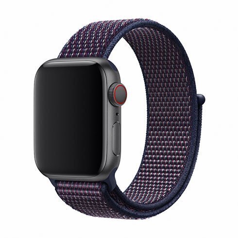Vahetusrihm Apple Watch 40mm Devia Deluxe Series Sport3, sinine (indigo) hind ja info | Nutikellade ja nutivõrude tarvikud | kaup24.ee