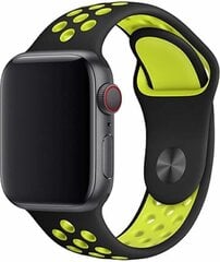 Devia Deluxe Series Sport2 Band sobib Apple Watch(40mm), kollane цена и информация | Аксессуары для смарт-часов и браслетов | kaup24.ee