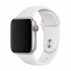 Devia Deluxe Series Sport Band sobib Apple Watch (44mm), valge цена и информация | Аксессуары для смарт-часов и браслетов | kaup24.ee