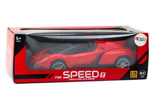 RC sportauto 1:16, punane hind ja info | Poiste mänguasjad | kaup24.ee